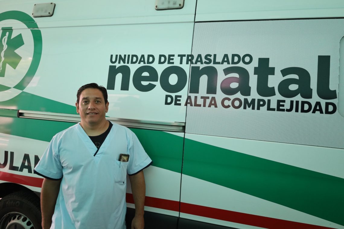 Unidad de traslado neonatal del SAME 107 Jujuy